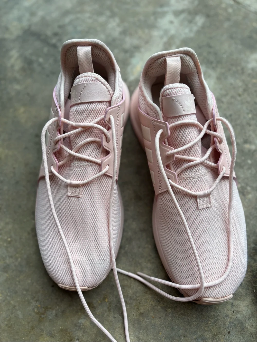 adidas Women’s Pink Mesh Athletic Sneakers